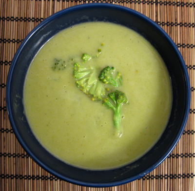 Cream of Broccoli Soup - no cream necessary!